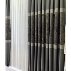 Pano Fon Perde Antrasit Gold YENI2022