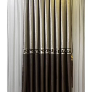 Pano Fon Perde Bej Cappuccino tek Kanat Sander20