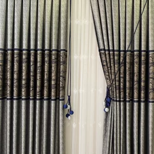 Pano Fon Perde Gri Lacivert tek Kanat TYC00443393382