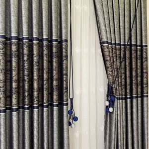 Pano Fon Perde Gri Lacivert tek Kanat YENI2022h 3