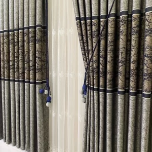 Pano Fon Perde Gri Lacivert tek Kanat YENI2022h 5