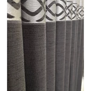 Pano Fon Perde Gri Siyah Tek Kanat CSAR 3